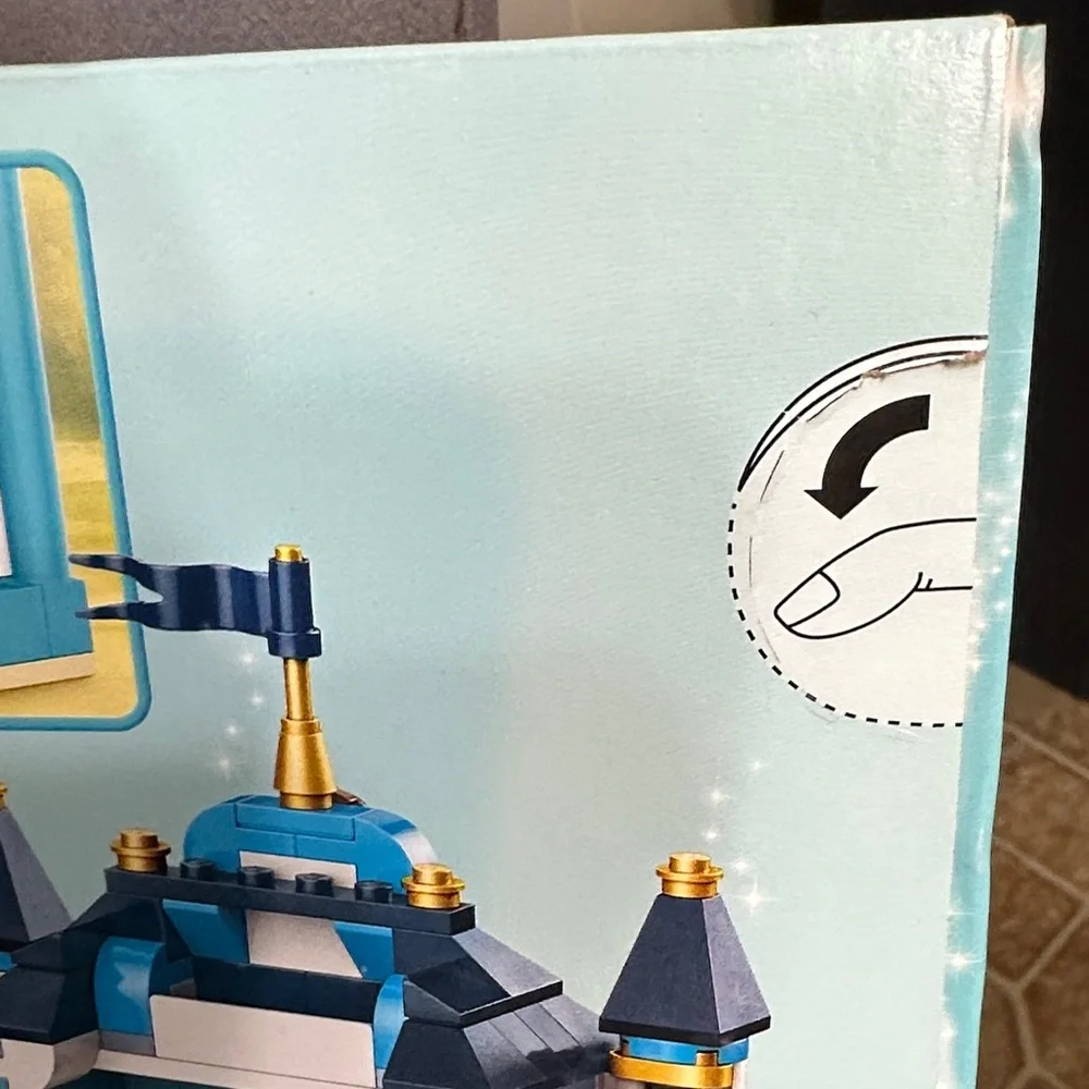 LEGO Disney Princess Market Adventures 817 pcs Sealed 6+ NEW Ariel Cinderella + - Picture 12 of 15